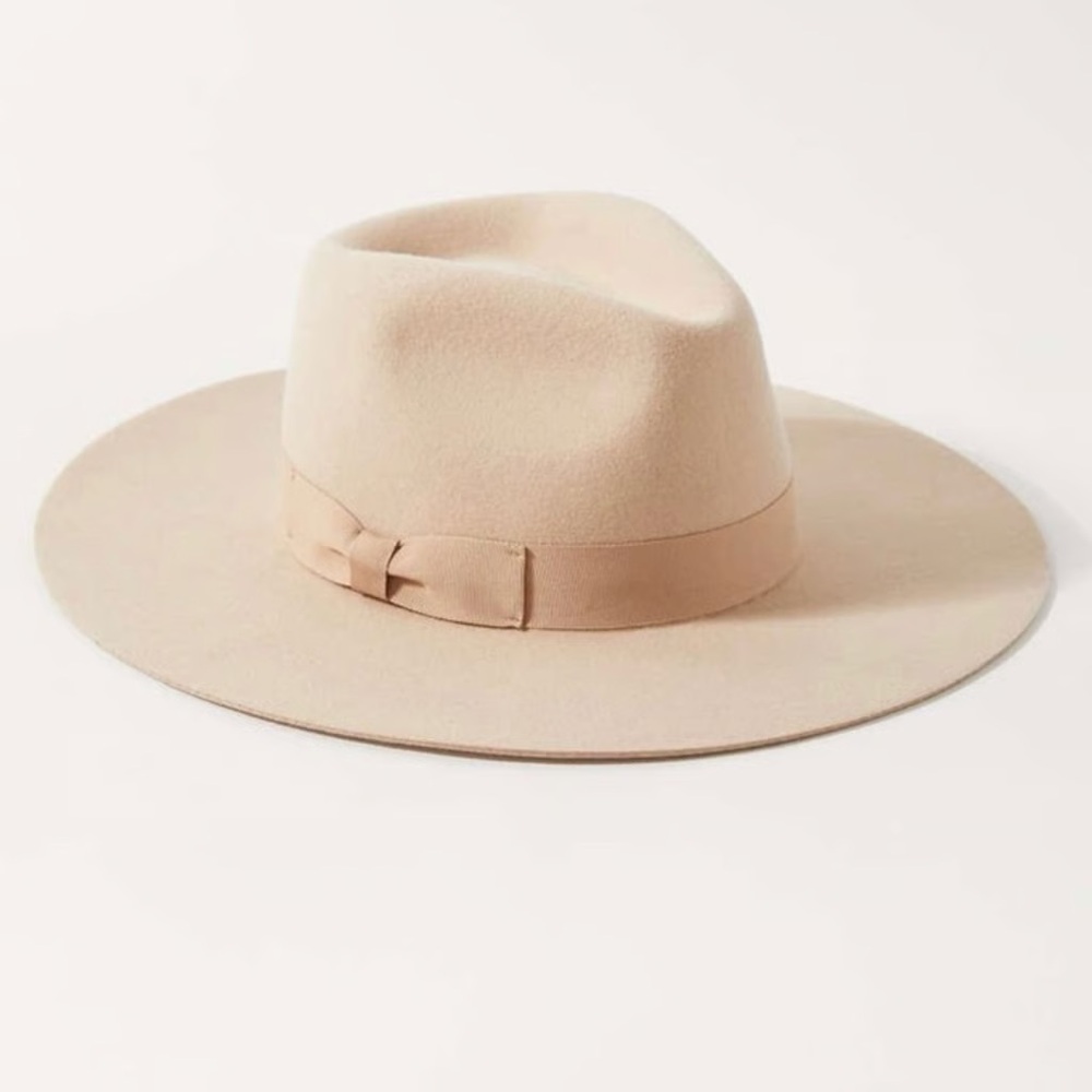 Urban Outfitters Tan Wide Brim Fedora
